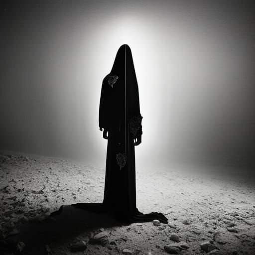 Cracked Mirror: Gothic Horror Art of Broken Identity