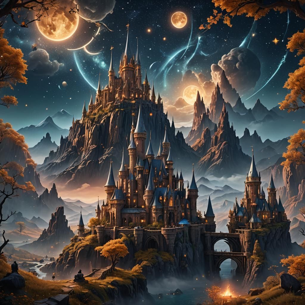 Fantastical Starry Revelations in Deep Color