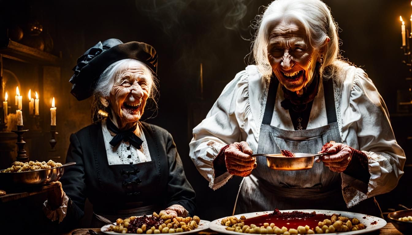 Disturbing Gothic Horror: Maggot Dinner