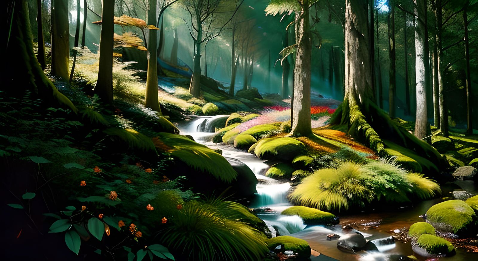 Tasmanian Rainforest: A Colorful, Dramatic Landscape