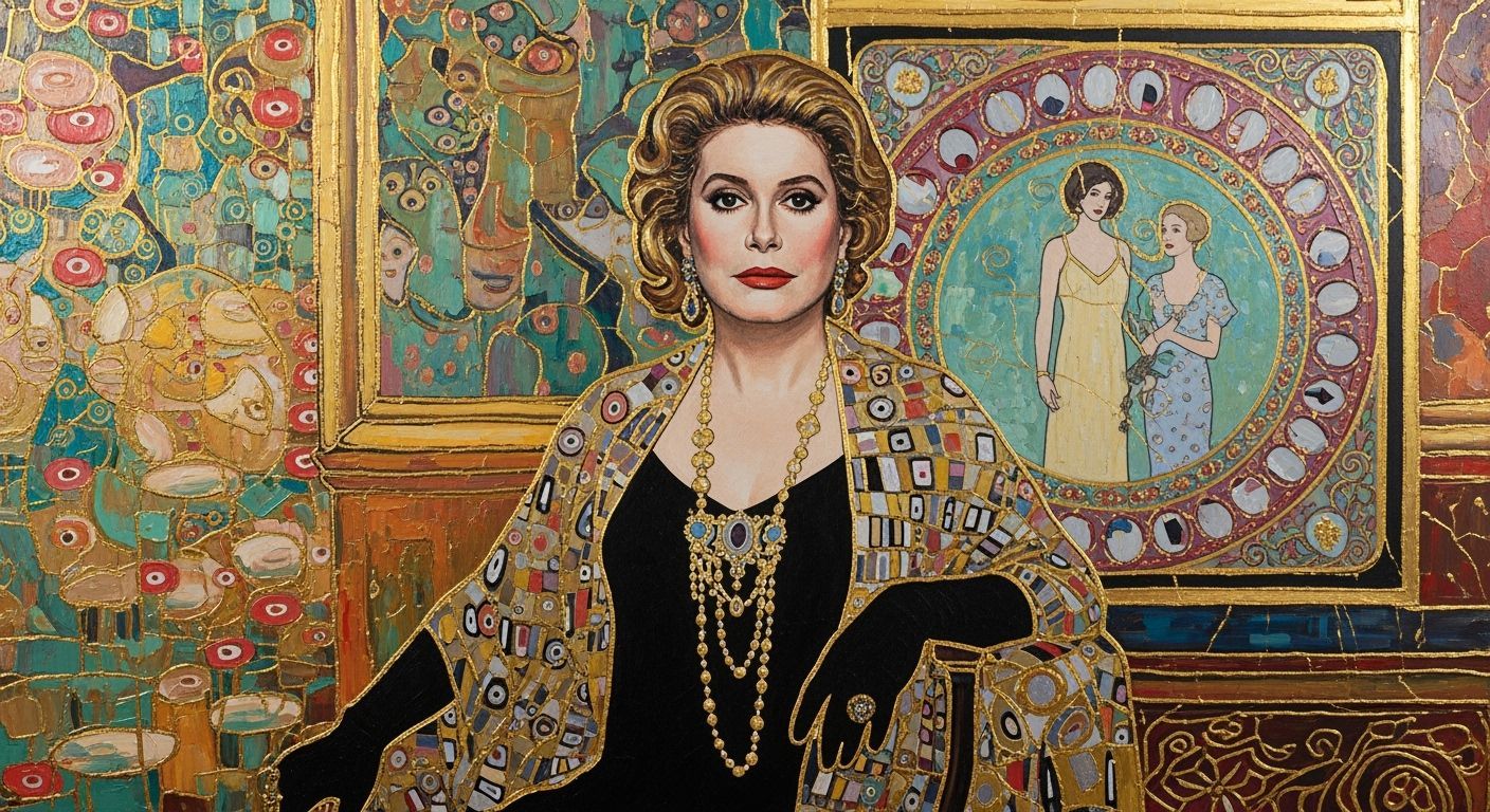 Portrait of Catherine Deneuve