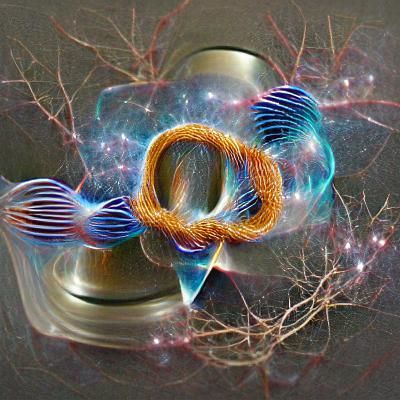 Quantum Entanglement Visualization: Abstract Interconnectedn...