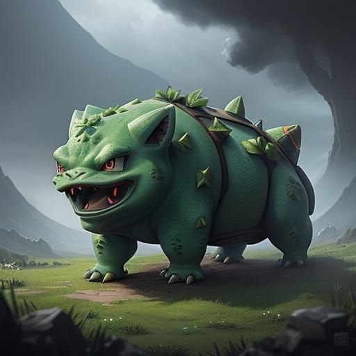 Pokemon character: Bulbasaur