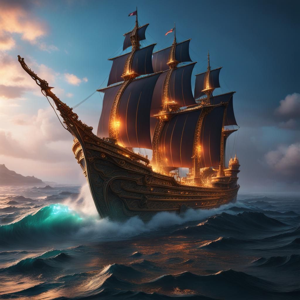 King Solomon's Ship Emerges from Storybook