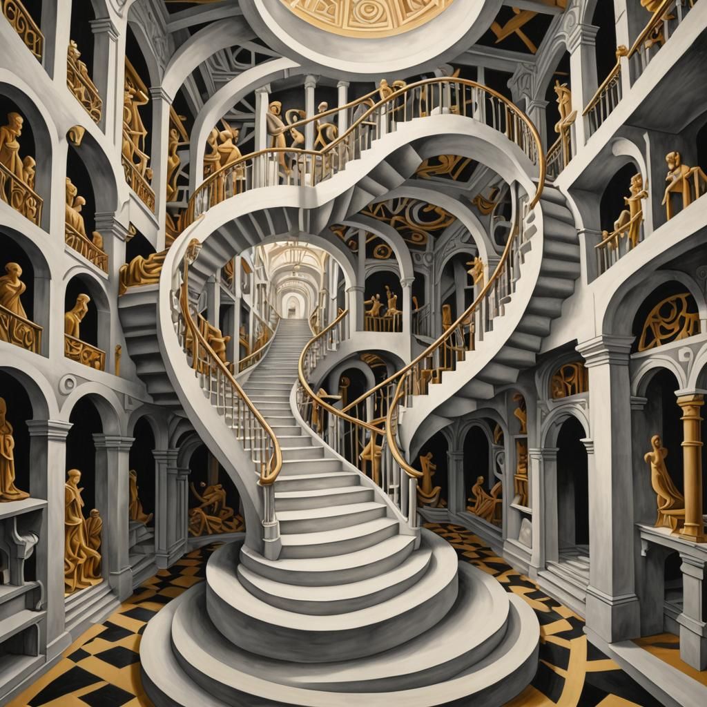 Infinite Spiral Staircase