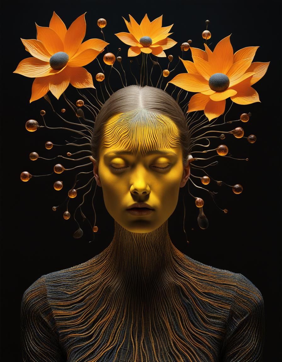 Symphonic Sunshine: Evocative Glass Art in 3D