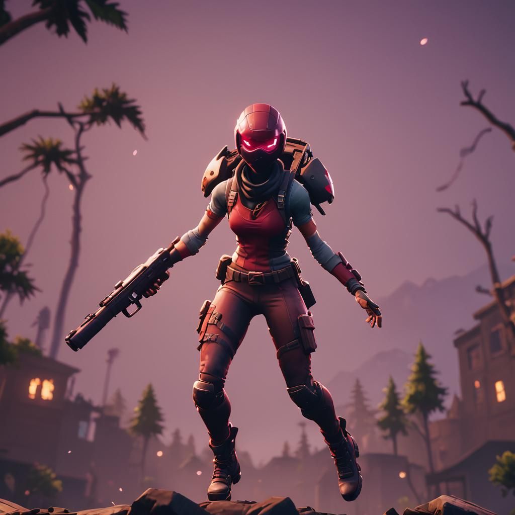 Cinematic Fortnite Ruby Film Still