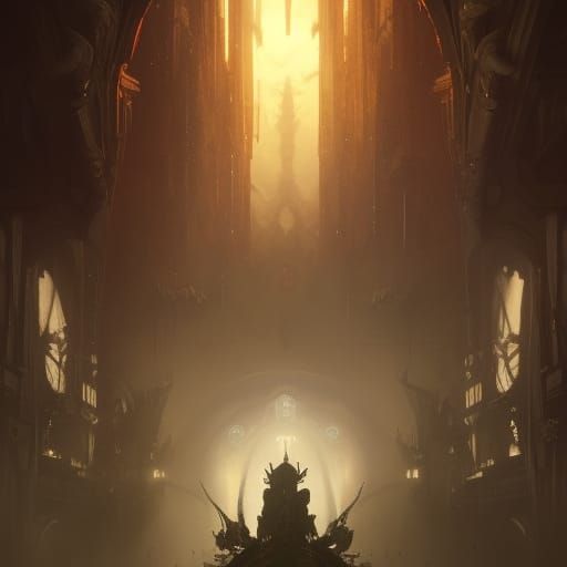 Epic Dark Fantasy Battle Scene in 8K Resolution