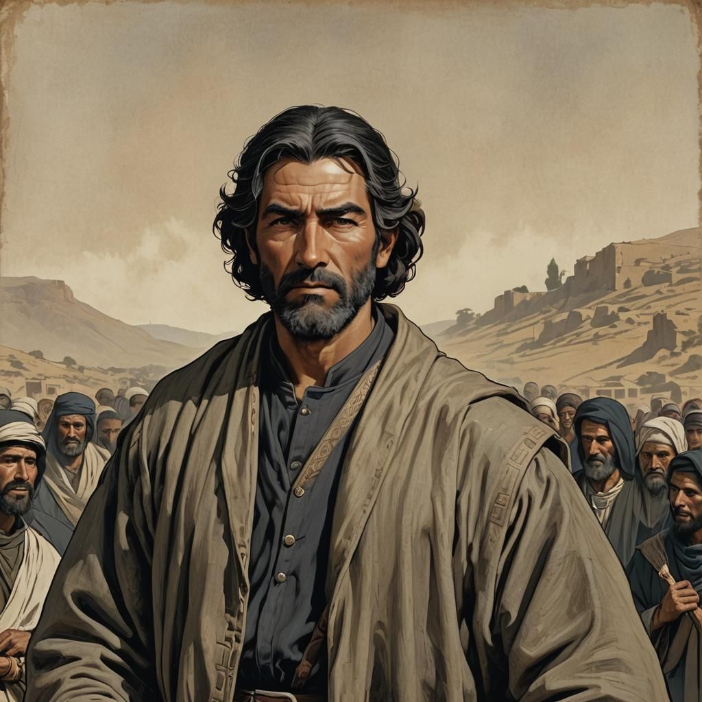 King David Portrait: Biblical Figure and Leader
