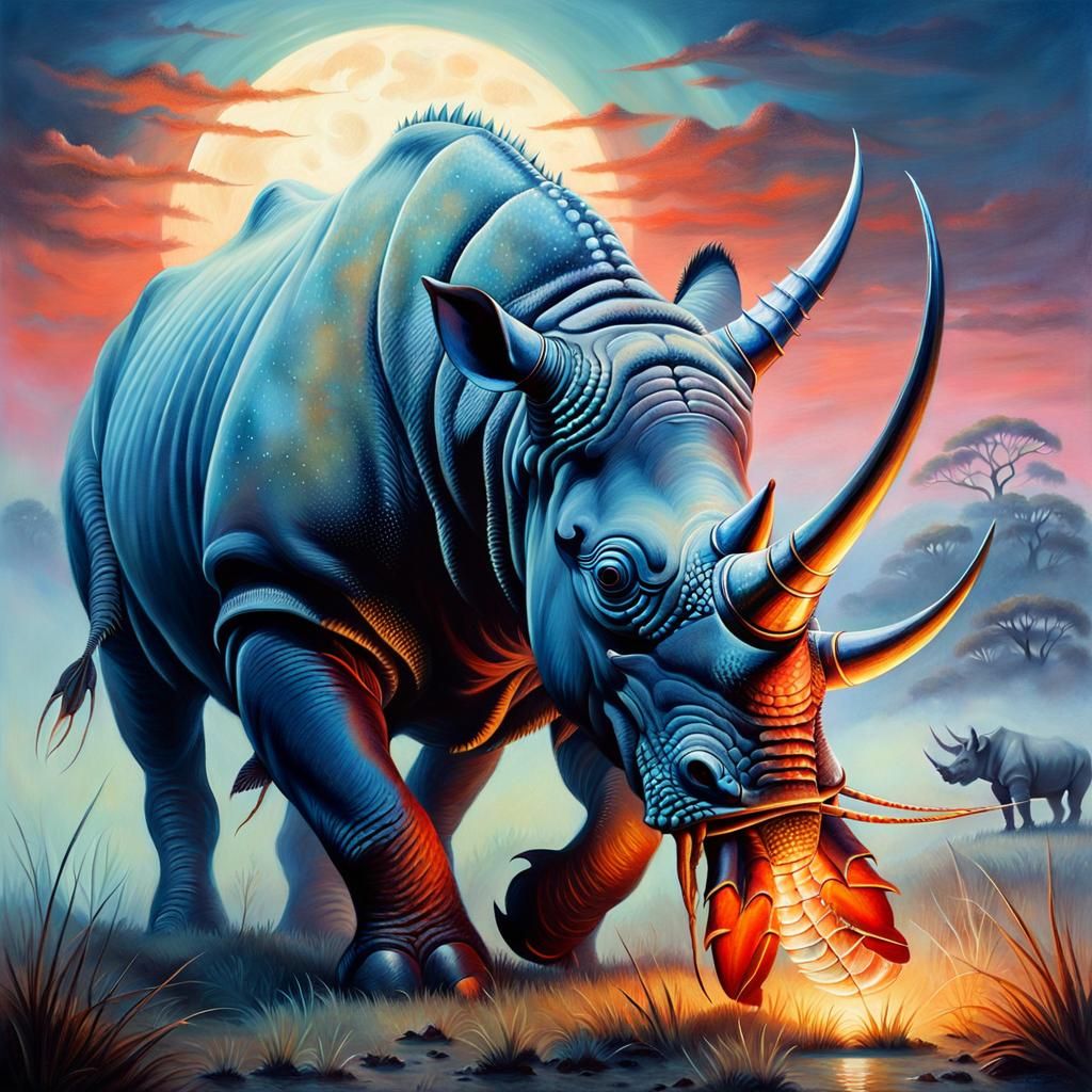 Lobster - Rhinoceros mash-up