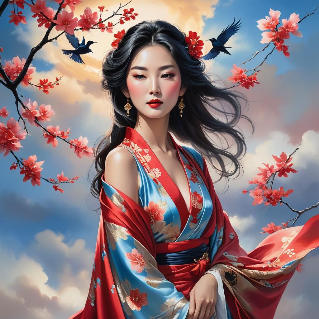 asian woman,