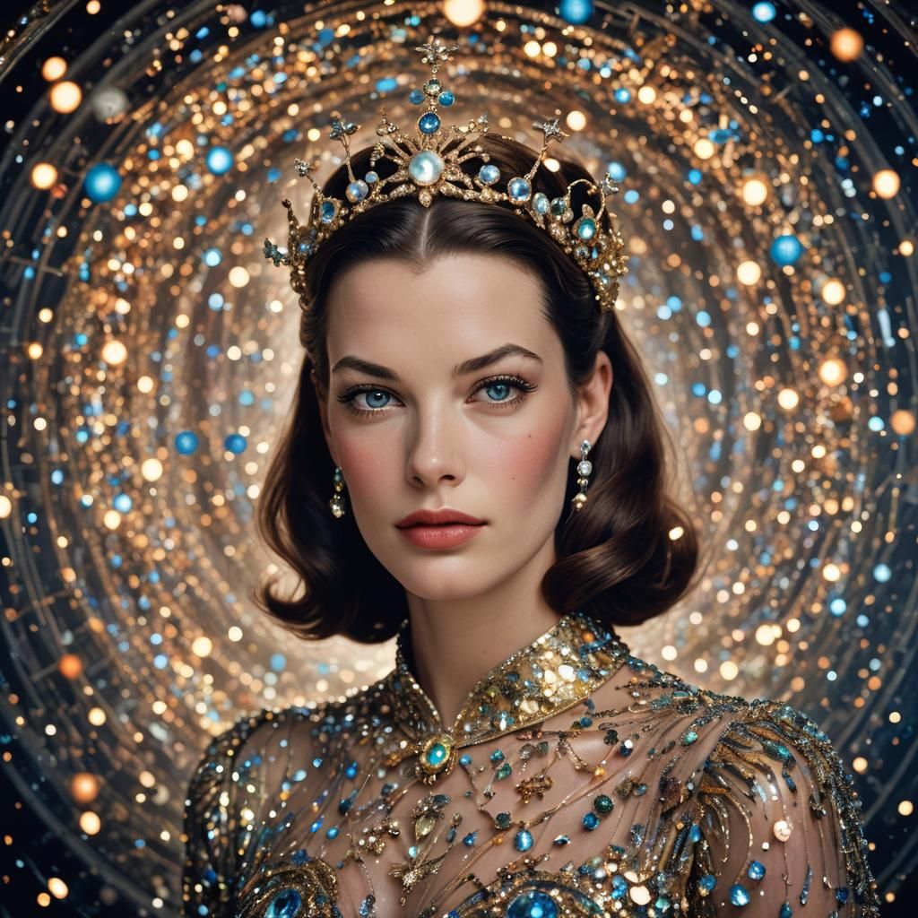 Faberge Tellurium Among Stars in Elegant Portrait