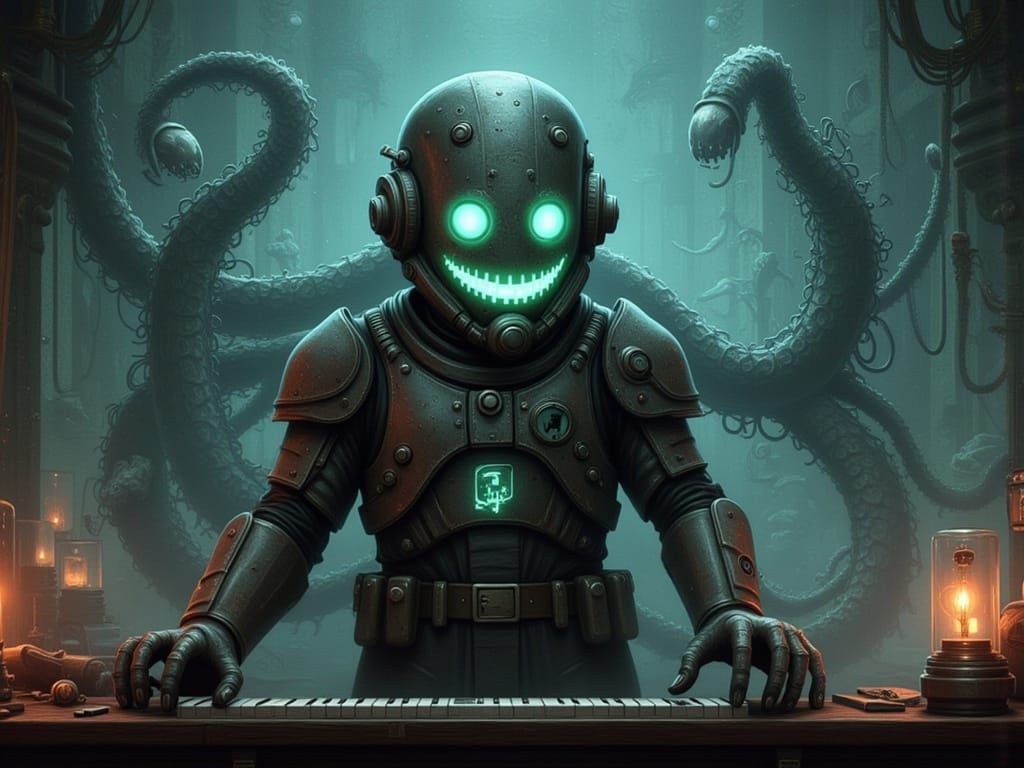 Dreamlike Happy Sad Landscape