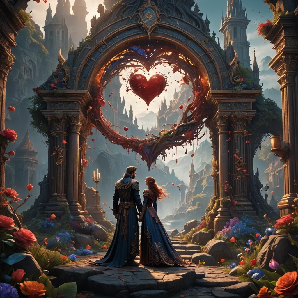 Fantastical Eternal Love Concept Art