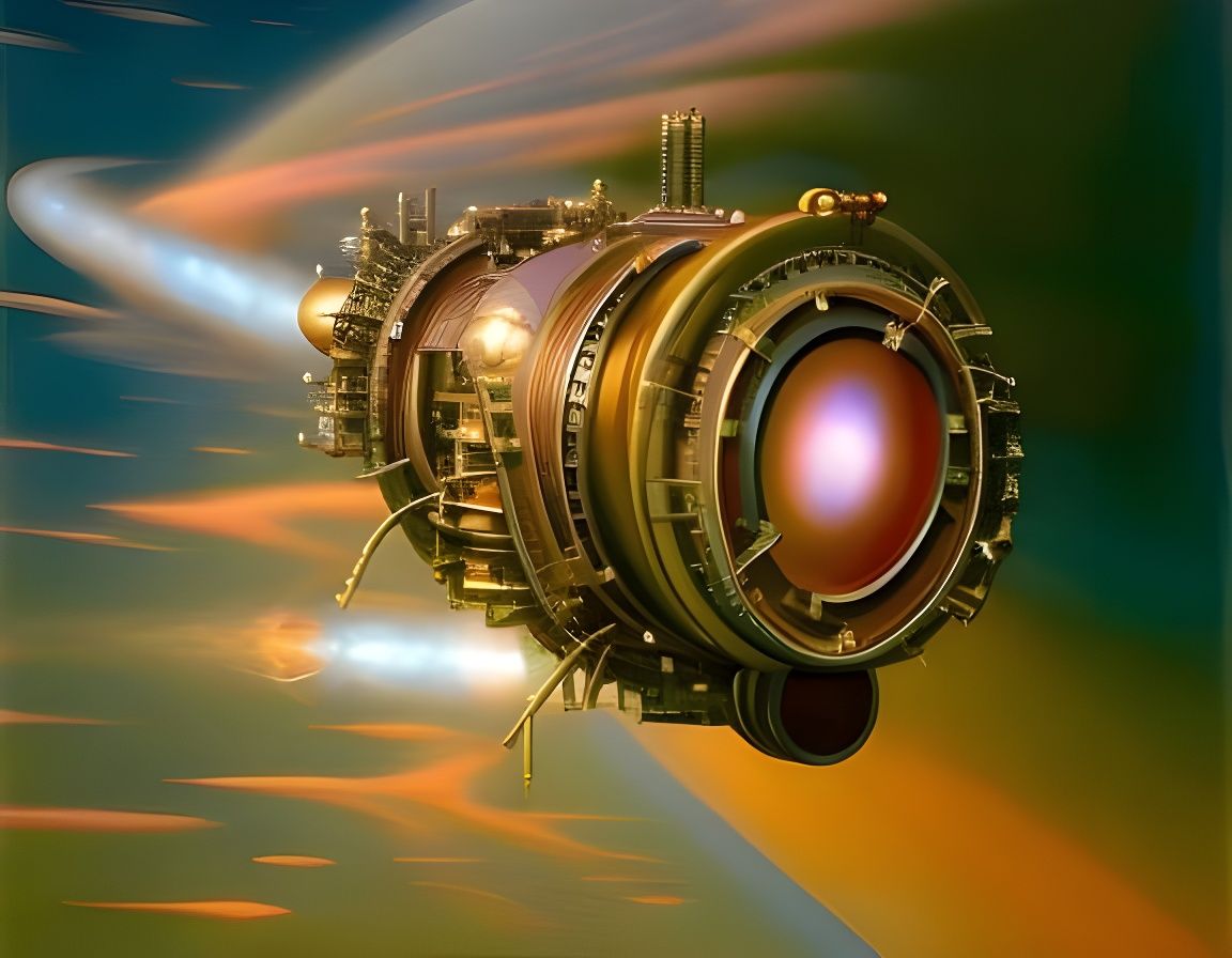 Submarine Lab with Mad Scientists in Steamnouveau Style