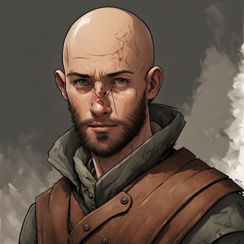 Battle Pope: A Portrait of Irritation and Scars