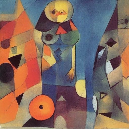 Tangerine Toss on Wet Face in Expressive Style