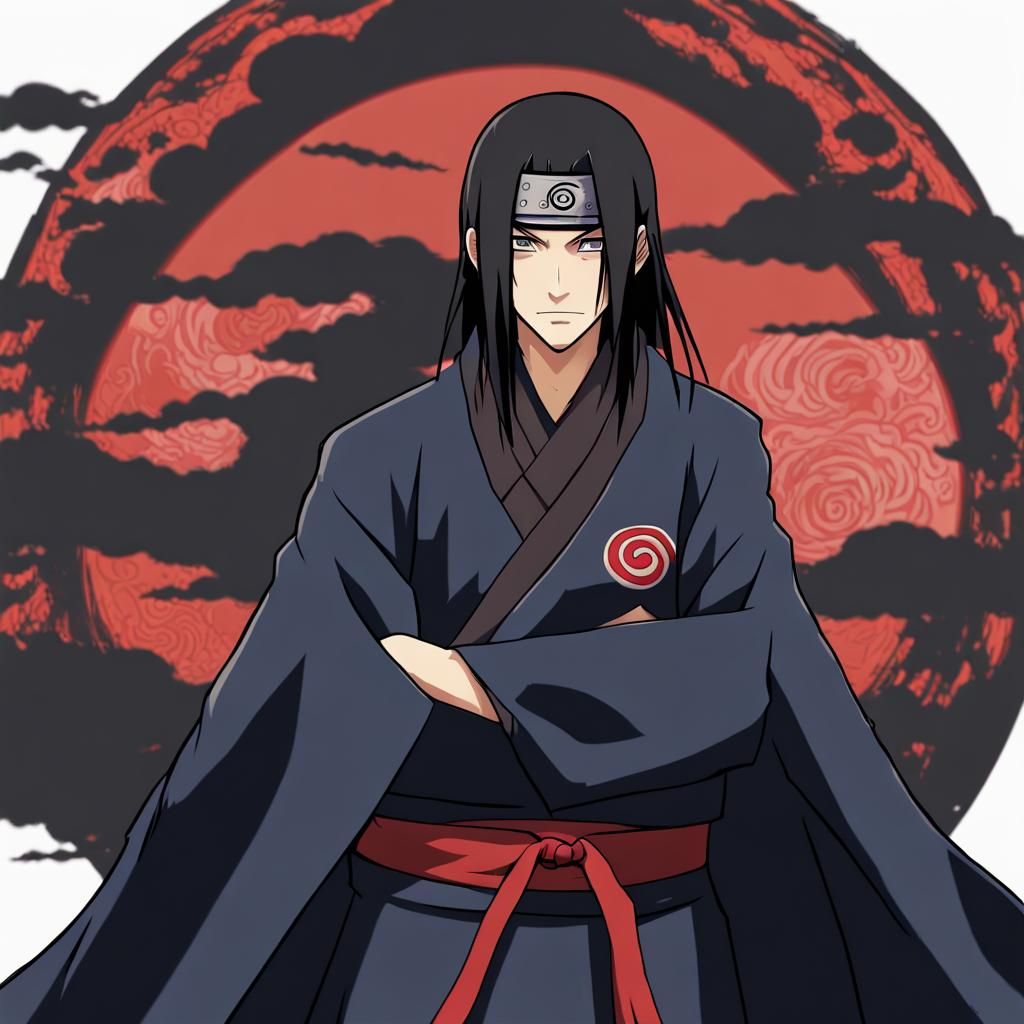 Itachi Uchiha in Hyperdetailed Digital Art