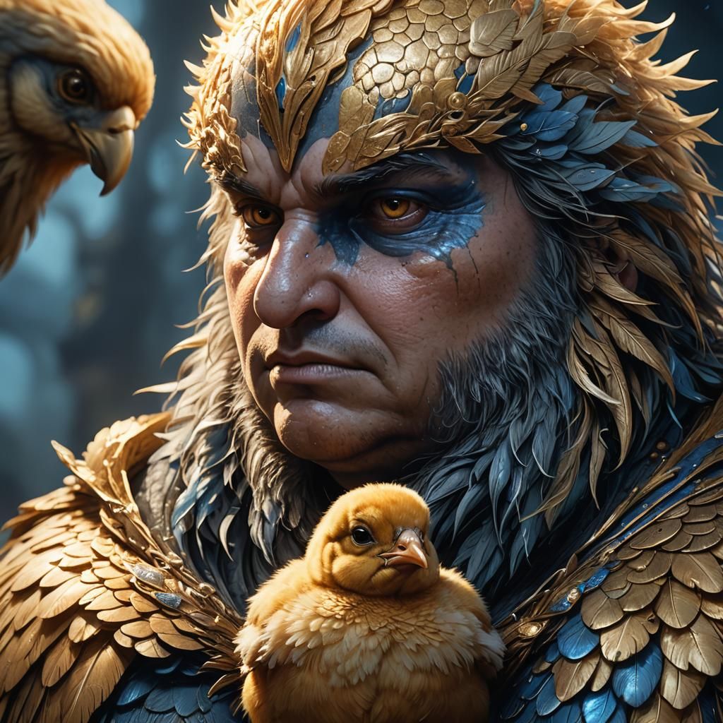 Fantastical Creature Concept Art: Chick Hatching