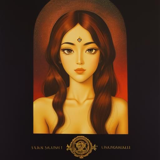 Kali as Botticelli Painting