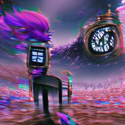 AI Generated Time Void Visualization