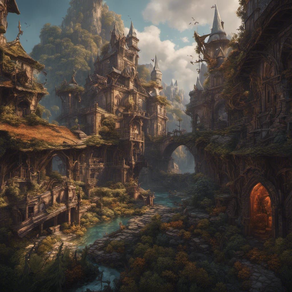 Wednesday Addams: Detailed Matte Painting in Unreal Engine