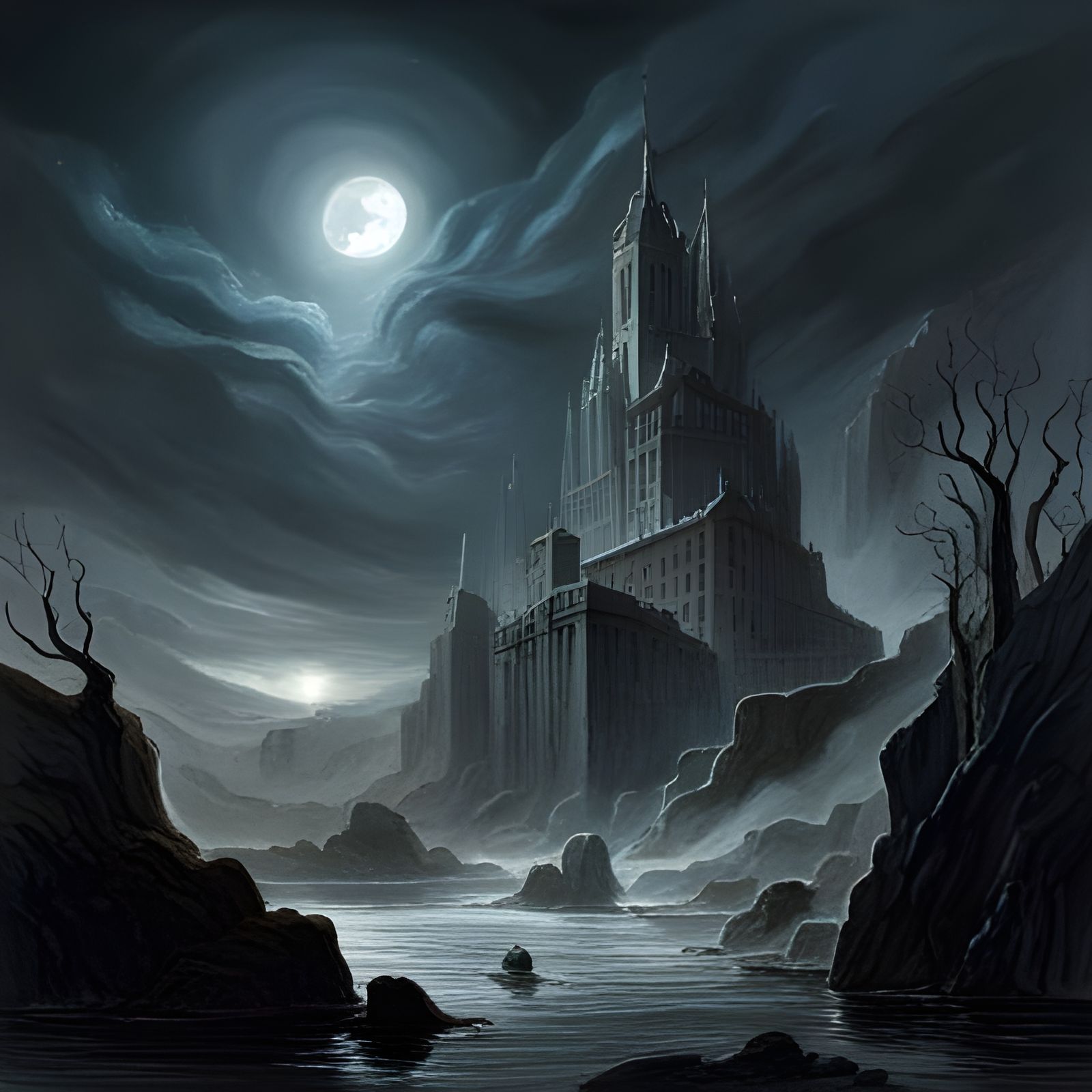 Betelgeuse in Horror Style, Illustrated