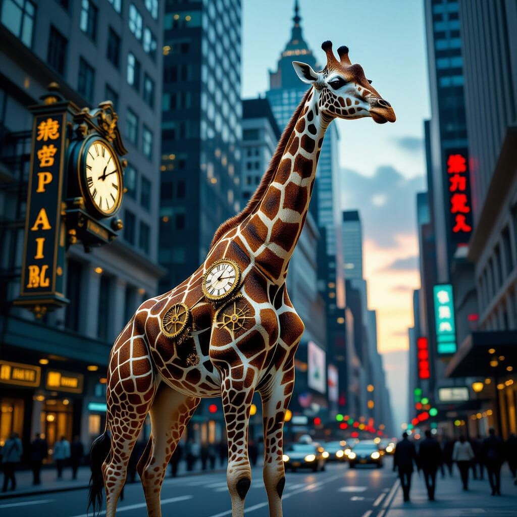 Clockwork Giraffe in Financial Market