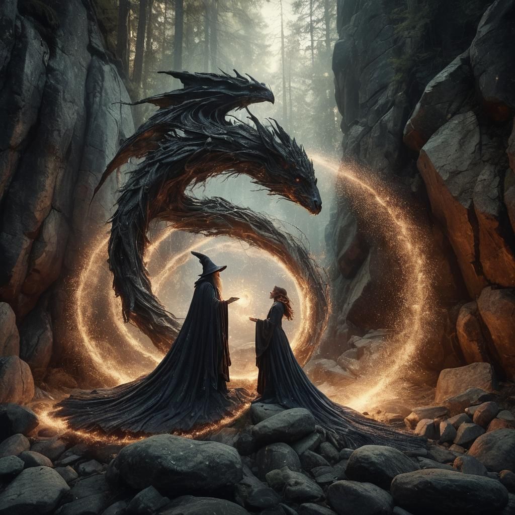 casting a dragon spell