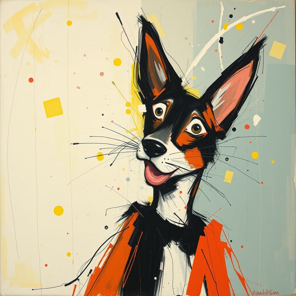 Lupin in Neo-Impressionist Hues