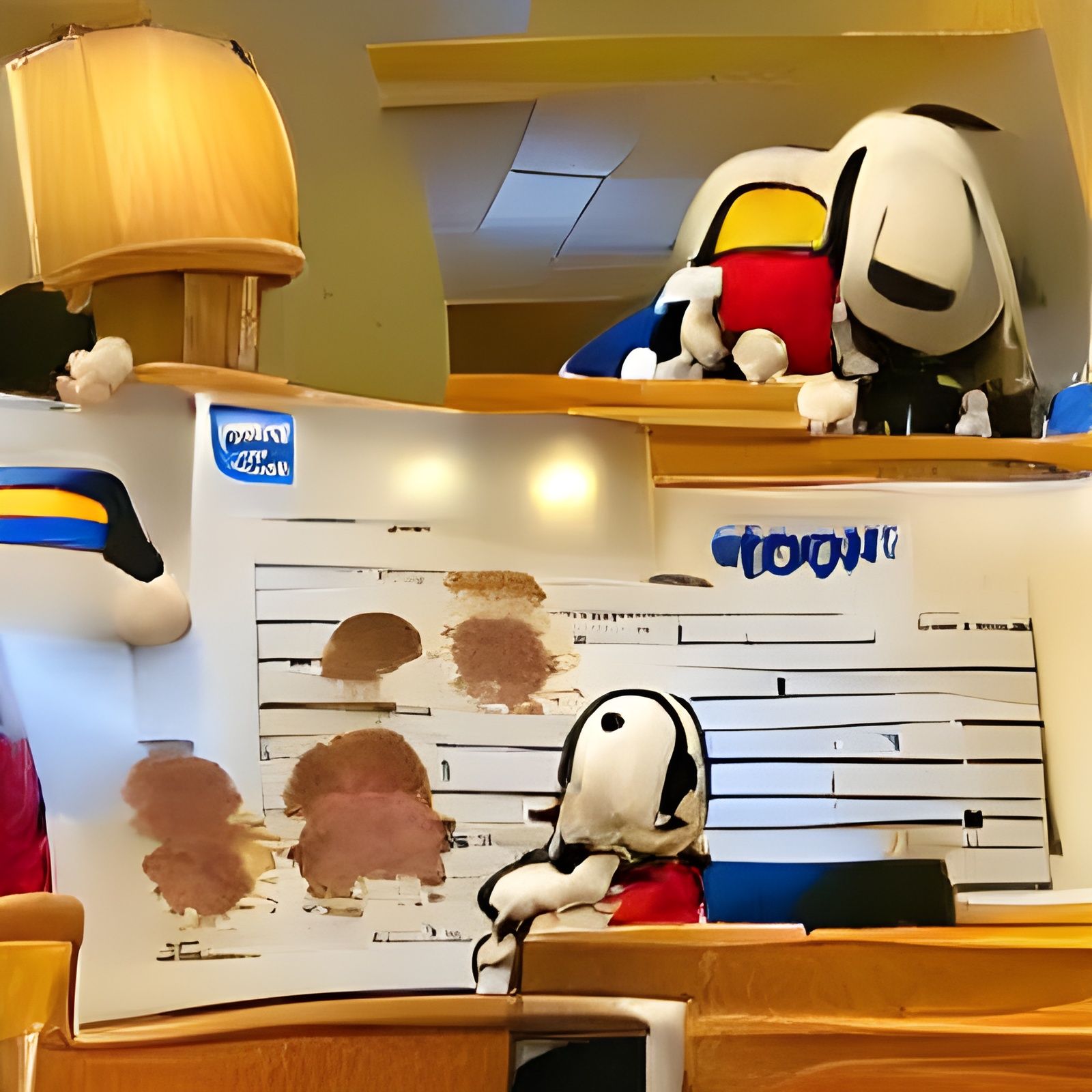 Snoopy's Chaotic Arrest at IHOP