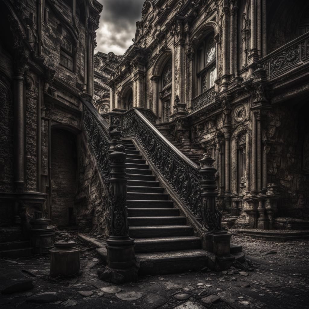 Hyperrealistic Image with Intricate Details and Moody Lighti...