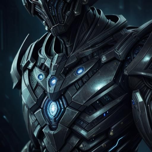 Biomechanical Sci-Fi: Guyver Unit Symbiote Close-Up