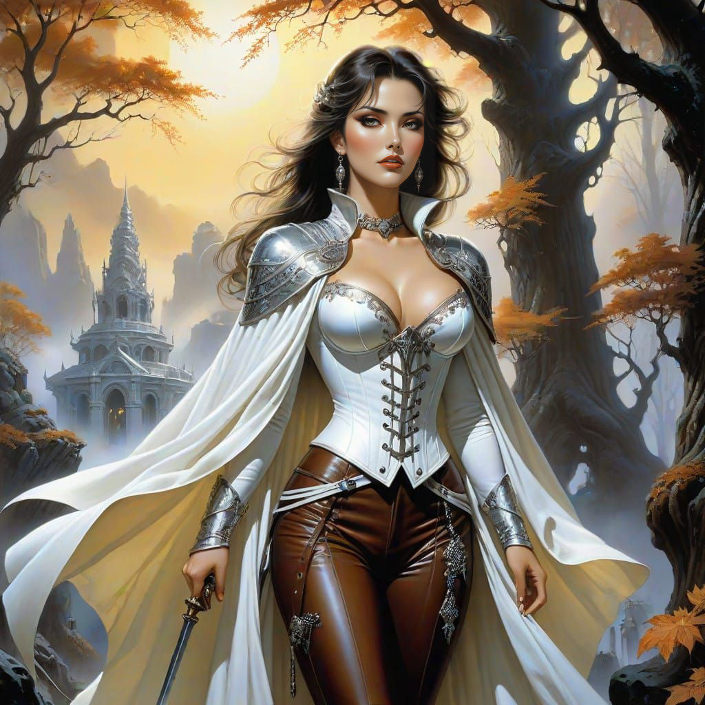 Style of Kenichi Sonoda, Luis Royo, Boris Vallejo