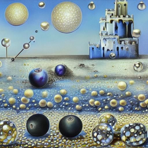 Ice balls black pearls pyrite dotted diamonds freezing ice cubes
