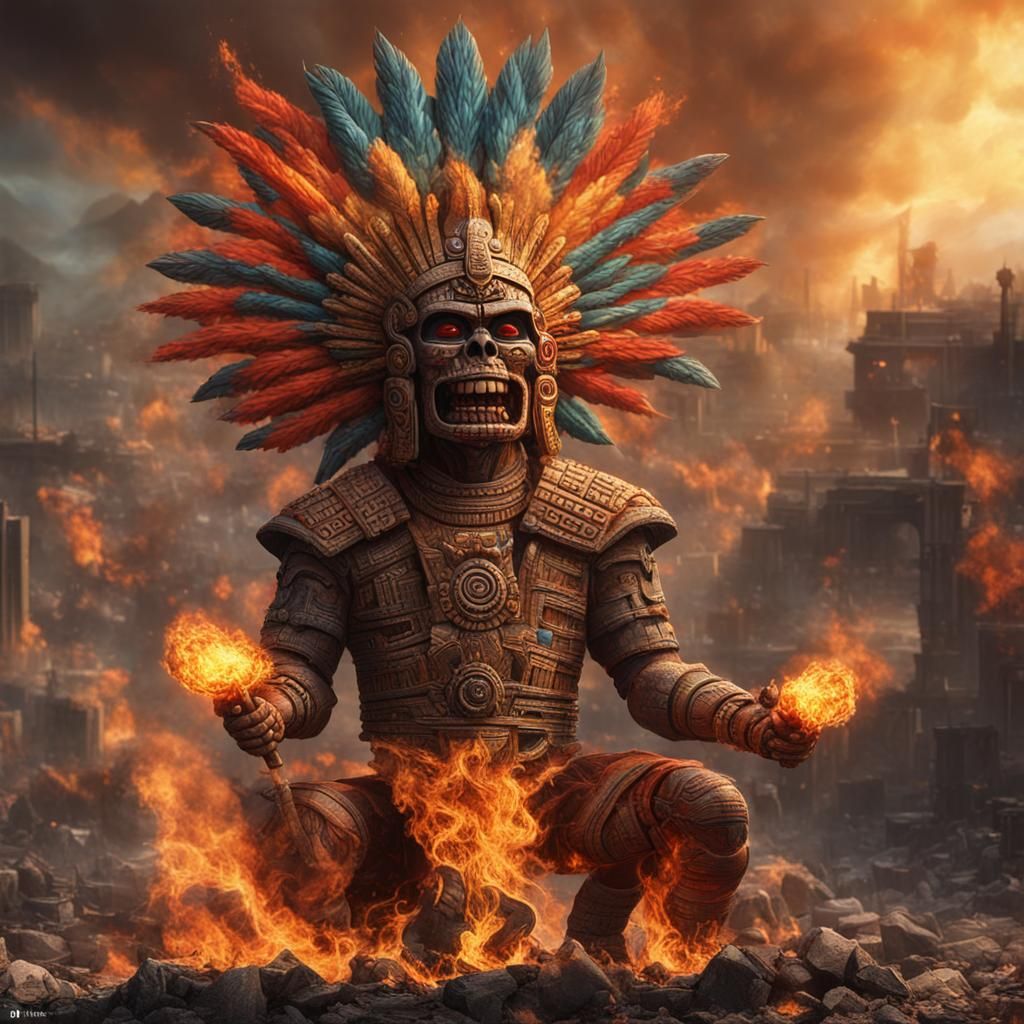 Aztec god Xiuhtōtōntli