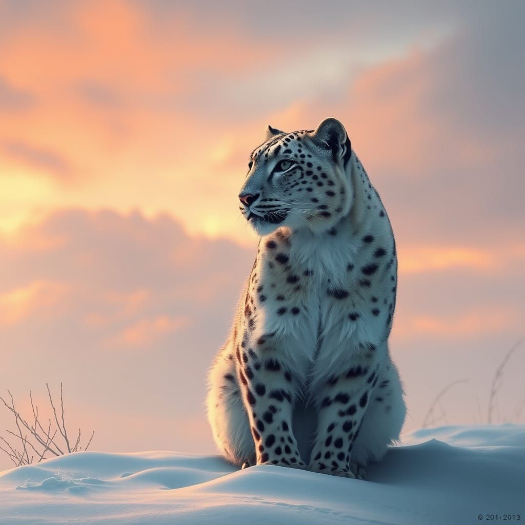 An airbrushed moment of solitude