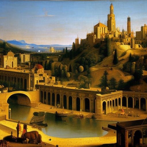 World in 2023 Inspired by Renaissance Masters