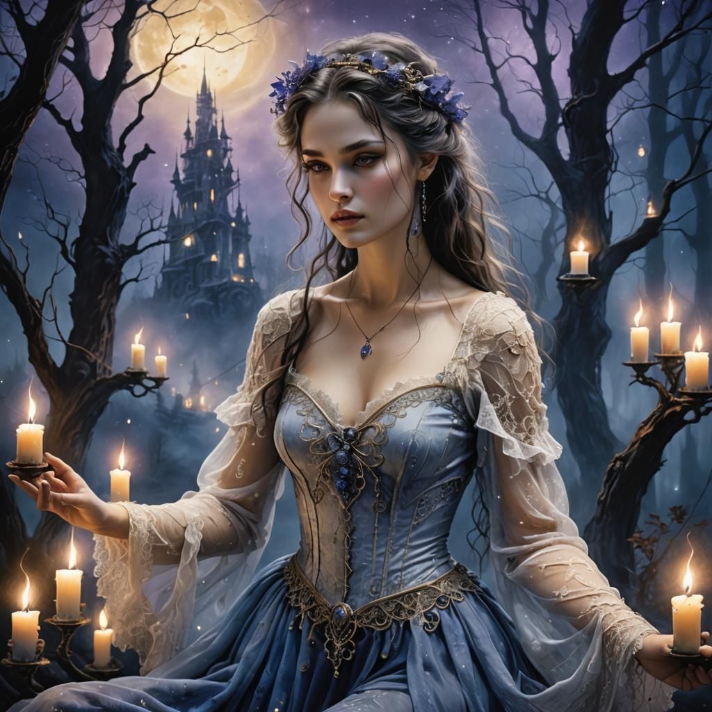 Dreamscape Female in Fantasy Style