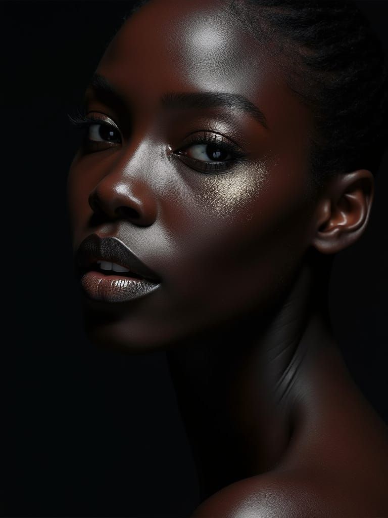 Fashion Editorial Montage of an Elegant Woman