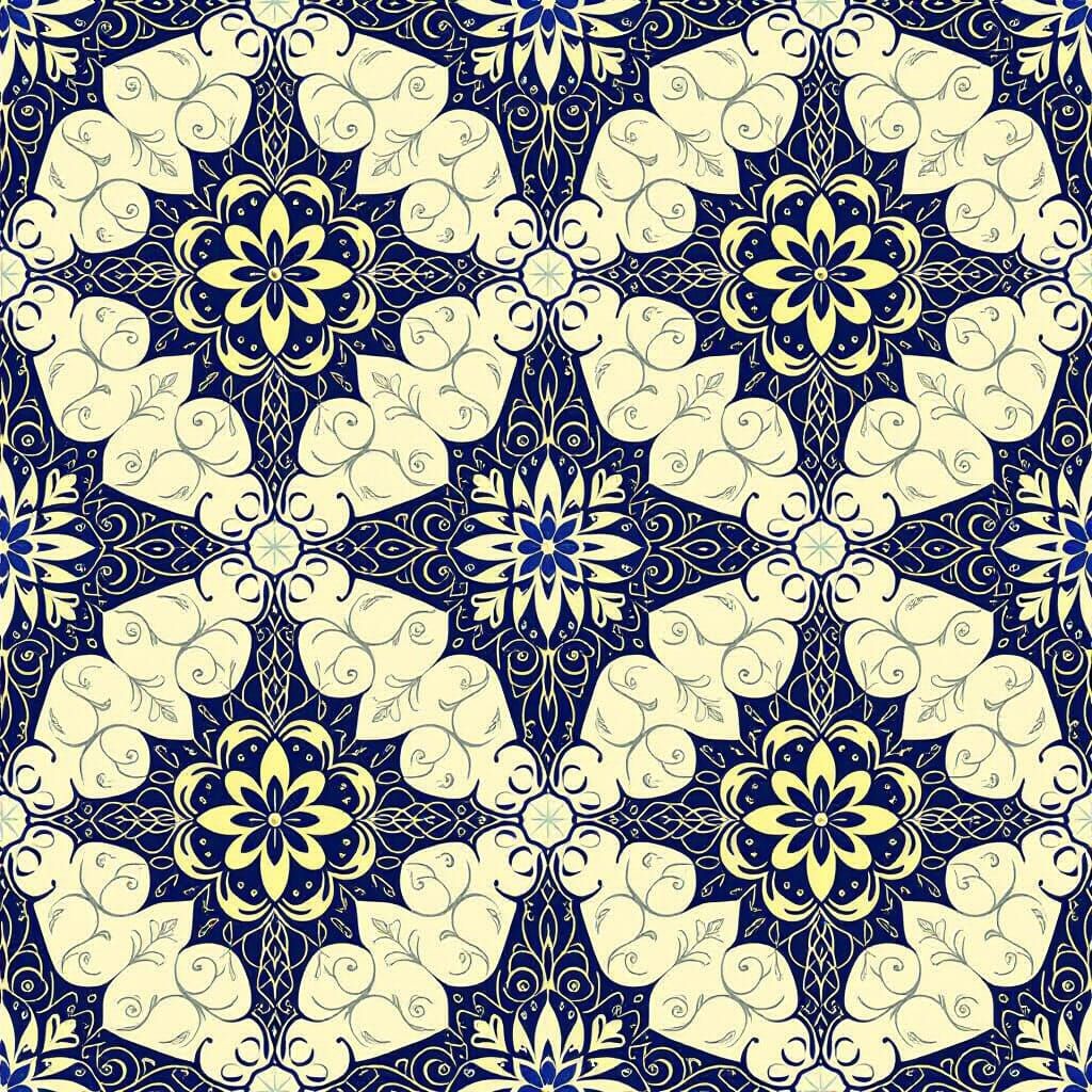 Abstract Night Pattern Texture