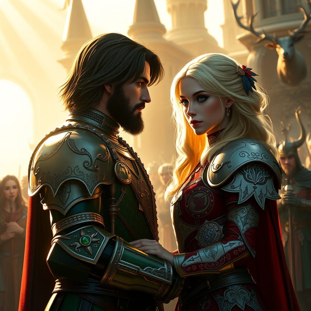 Azevim and Karolinya's Mystical Knight Wedding