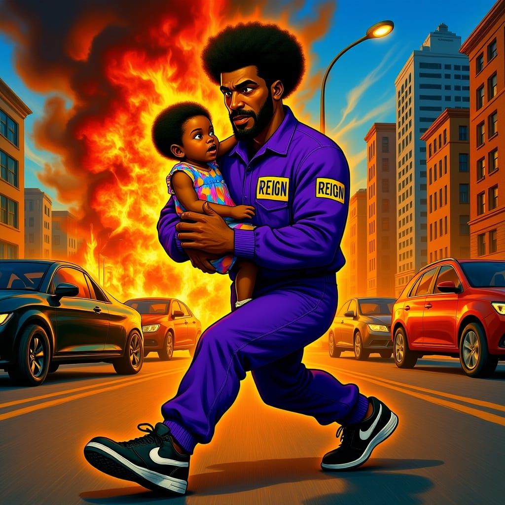 Heroic Man Rescues Girl from Orlando Car Explosion