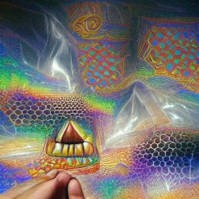 Abstract Image Based on a Simple Prompt