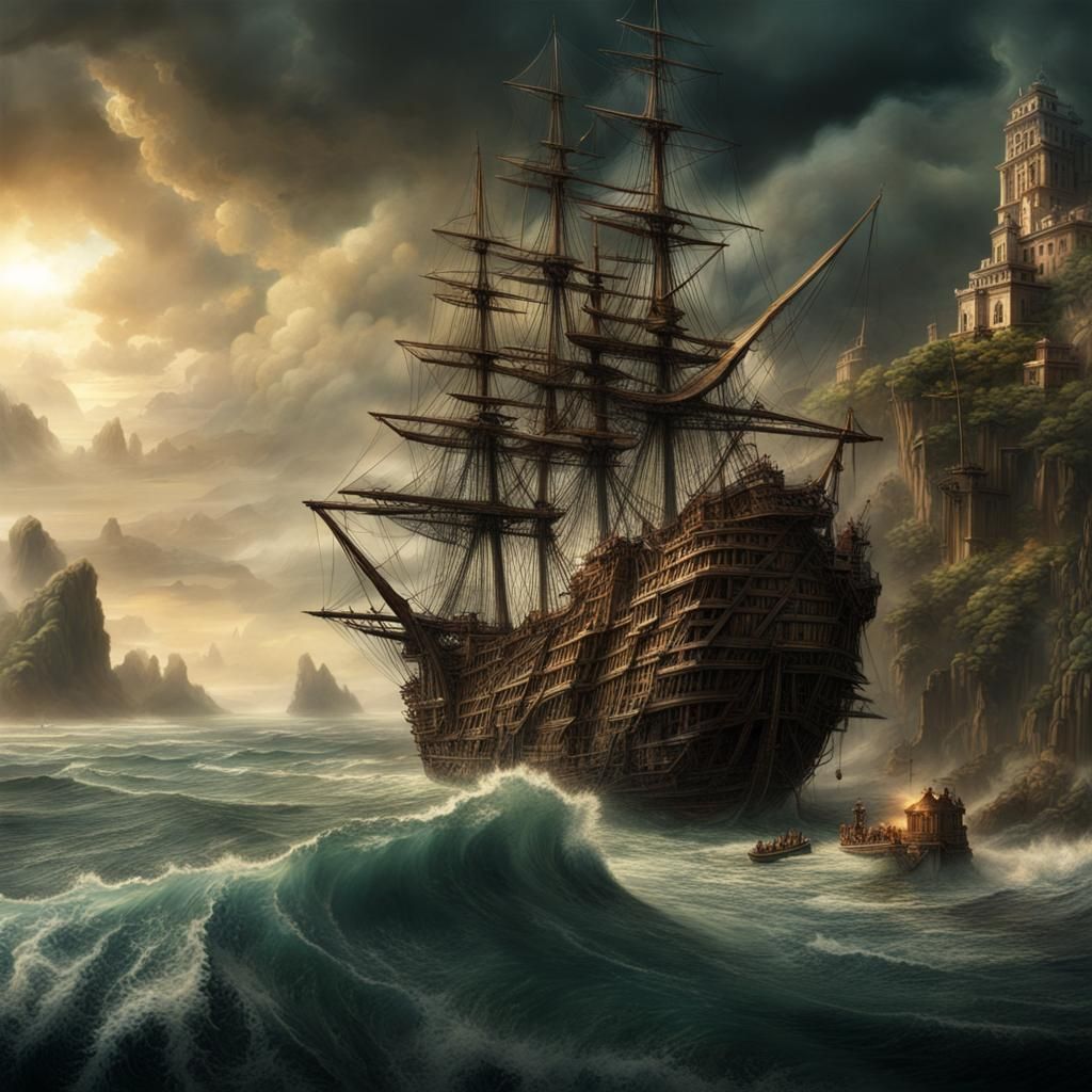 Treasure Island: Epic Digital Matte Painting