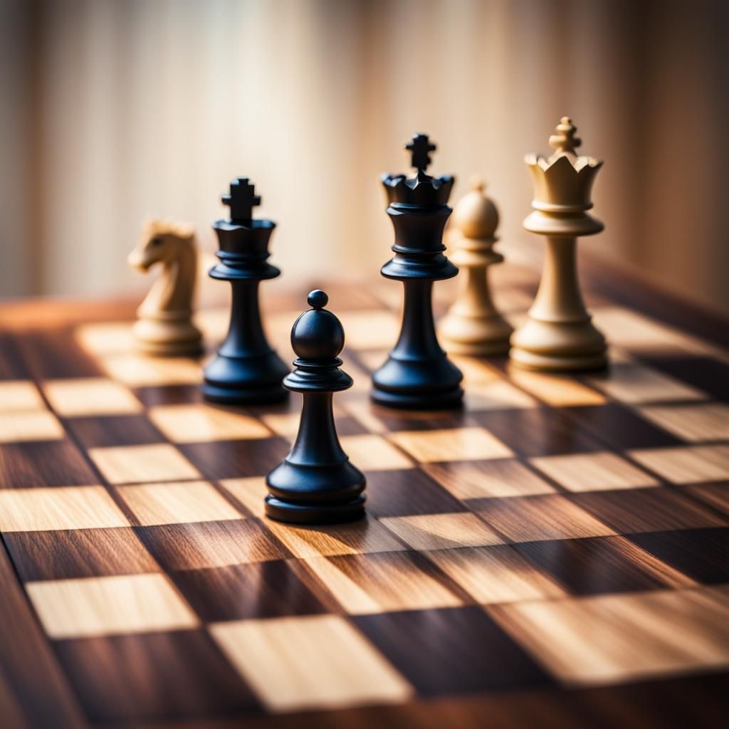 Chessboard in Natural Light: Professional Photography