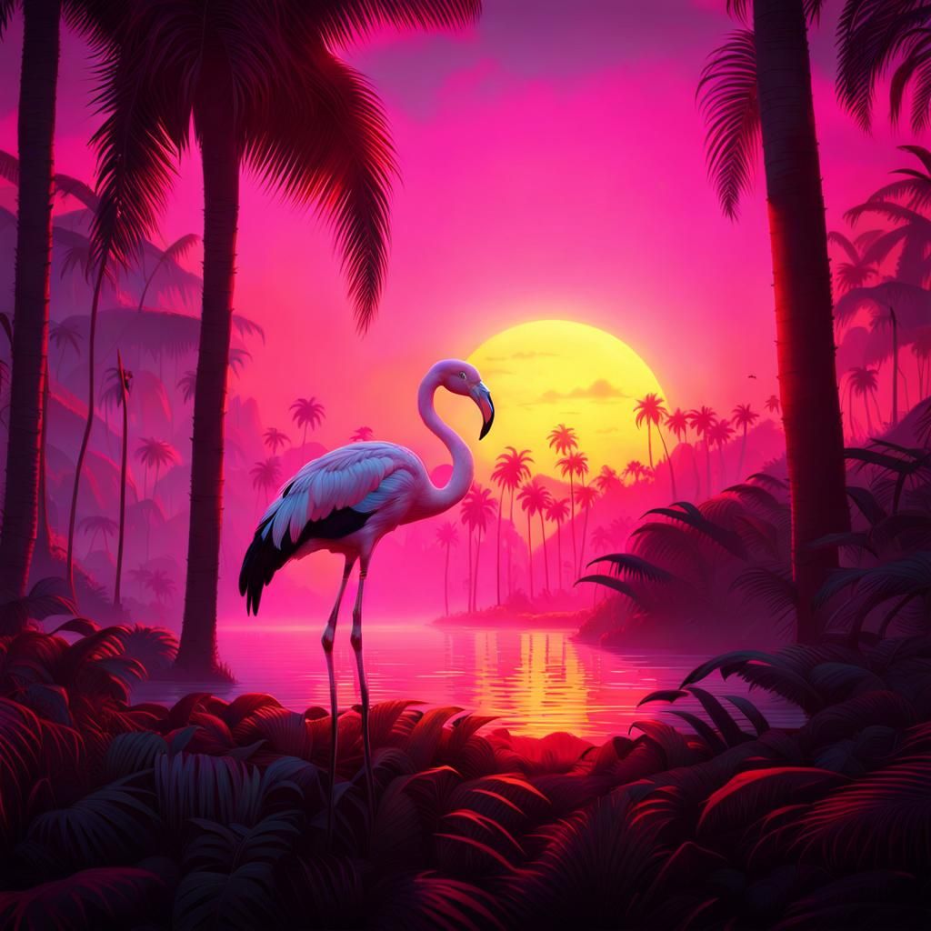 Pink Flamingo