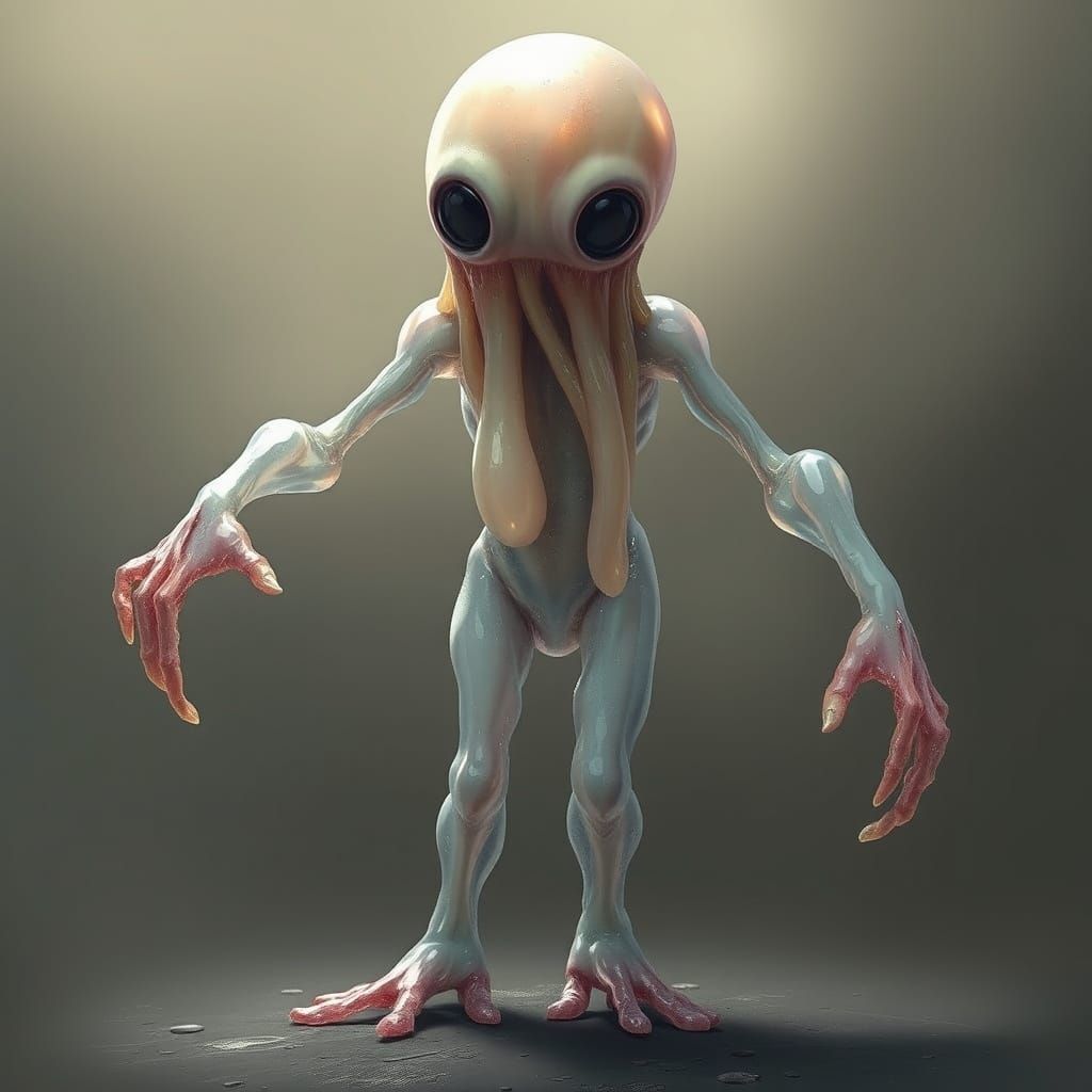 It's human is created only of snot