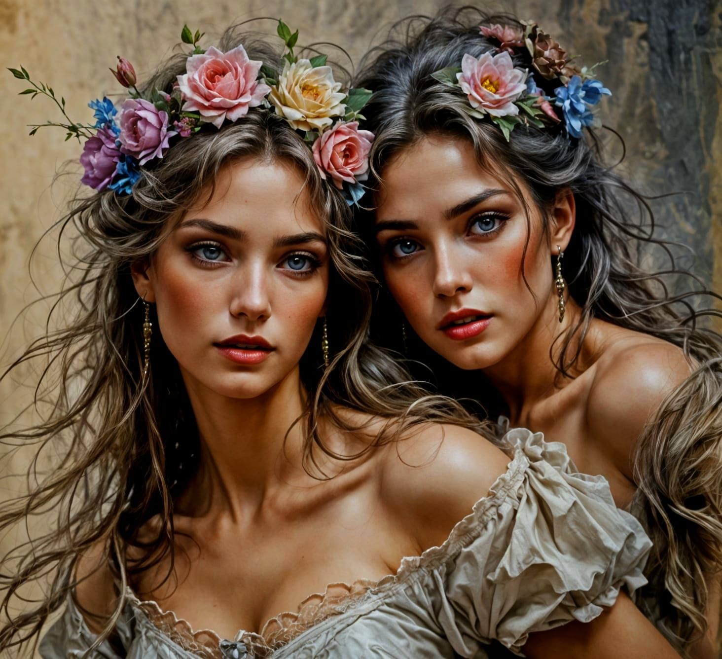 Passionate Woman Inspired by Fantasy Art