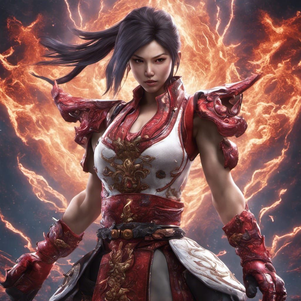 Kazumi boss Tekken en Fanart